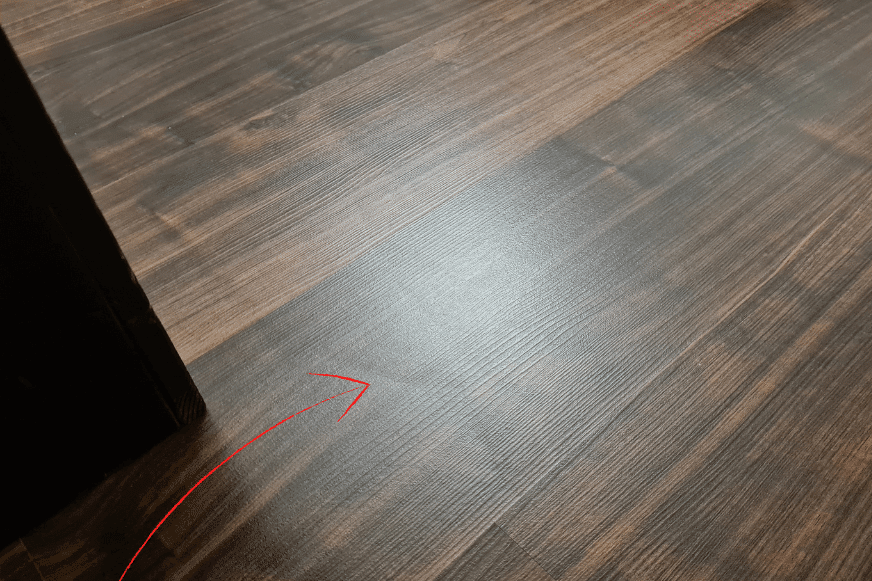 Wischspuren des Dreame L10s Pro sind zu sehen.